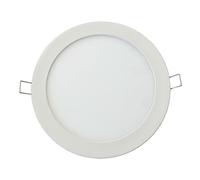 EDM 31572 Downlight encastrable LED cadre blanc 20 W, 4 000 K, 20 cm, 20 W, multicolore, normal