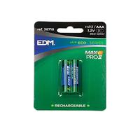 EDM Pile rechargeable 38718 LR03 AAA 950 mAh Blister 2 piles