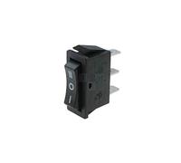 EDM 45049 Interrupteur On-Off-On étroit 15 A Noir 250 V