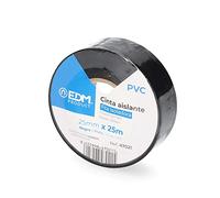 Edm 47021 Ruban isolant Noir 25 mm x 25 m