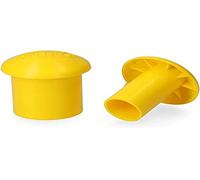 EDM 85142 Lot de 50 protections pour tiges et rails de construction Jaune 6 - 18 mm