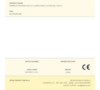Ampoule Led E27 7w Ronde A60 ?Quivalent ? 46w - Blanc Du Jour 6400k