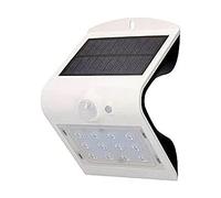 Applique Solaire avec Capteur Led EDM 1,5W 220 Lumens 10x14cm - Blanc