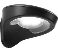 Applique LED - EDM - Energie Solaire - Détecteur de mouvement - 1,8w 155lm 6.500k - Noir