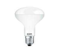 EDM BOMBILLA REFLECTORA LED R80 E27 10W 810lm 3200K LUZ CALIDA Ø7,9x11cm