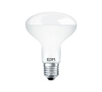 EDM BOMBILLA REFLECTORA LED R80 E27 10W 810lm 6400K LUZ FRIA Ø7,9x11cm