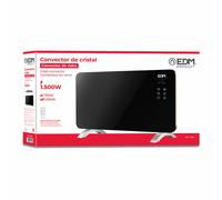 Convecteur à plaque en verre EDM - 1500W - 07182