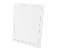 EDM Couvercle de registre 87741 Blanc encastrable rectangulaire 21,5 x 26,5 cm