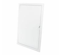 EDM Couvercle de registre 87742 Blanc encastrable rectangulaire 27,5 x 42,5 cm