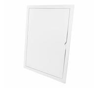 EDM Couvercle de registre 87744 Blanc encastrable rectangulaire 32,5 x 42,5 cm