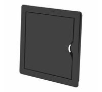 EDM Couvercle de registre 87745 Anthracite encastrable carré 16,5 x 16,5 cm