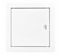 EDM Couvercle de registre 87749 Blanc encastrable carré 24,5 x 24,5 cm