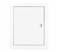 EDM Couvercle de registre 87750 Blanc encastrable rectangulaire 24,5 x 29,5 cm