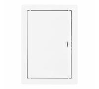 EDM Couvercle de registre 87751 Blanc encastrable rectangulaire 24,5 x 34,5 cm