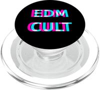 EDM Cult Rave Techno Festival Raver 90s Culture PopSockets PopGrip pour MagSafe