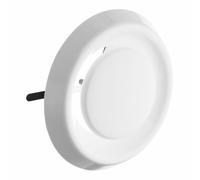 EDM Diffuseur de Ventilation 87732 Blanc Ø 16,5 cm Ø 125 x 47 mm