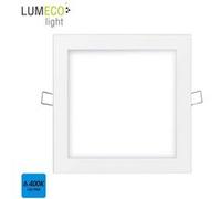 EDM Downlight LED encastré carré 20W 6400K 1500lm Blanc Lumeco 31582 Blanc G