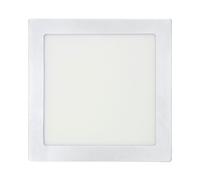 Downlight Led Surface Carrée 20w 4000k 1500lm Blanc Edm 31591