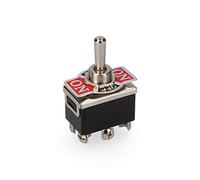 EDM E45034 Interrupteur à 6 branches On/Off/On, multicolore