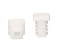 EDM Embout intérieur carré avec palme 12 x 12 mm Blanc