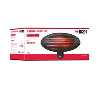 Chauffage d'extérieur EDM - 2000W - 07090 G