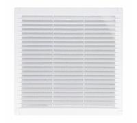 EDM Grille d'aération 87704 Blanc 20 x 20 x 0,7 cm Moustiquaire