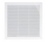EDM Grille d'aération 87706 Blanc 25 x 25 x 0,7 cm Moustiquaire