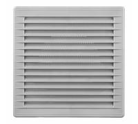 EDM Grille d'aération 87725 Gris 17 x 17 x 1,15 cm Moustiquaire