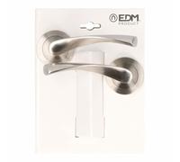 EDM Jeu de poignées 86032 707 Aluminium Ø 6,5 x 12 cm - Marque Product - EAN : 8425998860320