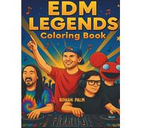 EDM Legends Coloring Book