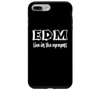 EDM Live in The Moment Musique de Danse électronique Raver Gear EDM Coque pour iPhone 7 Plus/8 Plus