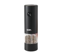 EDM Molinillo de pimienta eléctrico 70 ml - Cerámica - LED - Réglable - Piles AAA non incluses