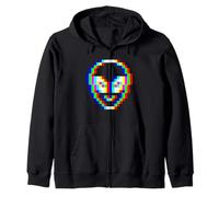 EDM Music Festival Extraterrestre Trippy Vaporwave Techno Rave Sweat à Capuche