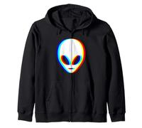 EDM Music Festival Extraterrestre Trippy Vaporwave Techno Rave Sweat à Capuche