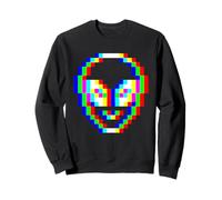 EDM Music Festival Extraterrestre Trippy Vaporwave Techno Rave Sweatshirt
