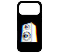 EDM Music Trippy Haut-Parleur rétro Vaporwave Techno Rave Party Coque pour iPhone 17 Pro Max