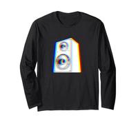 EDM Music Trippy Haut-parleur rétro Vaporwave Techno Rave Party Manche Longue
