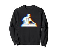 EDM Music Trippy House DeeJay DJ Vaporwave Techno Rave Party Sweatshirt