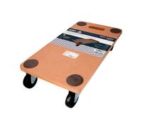 Edm Plate-forme mobile 58x30x12 Cm Max 200kg Marron Marron One Size