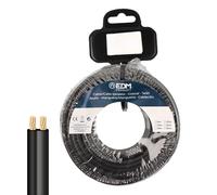 EDM Product Câble parallèle Plat EDM 28713 Noir 15 m 2 x 0,75 mm - Marque EAN : 8425998287134