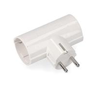 EDM R40032 Fiche double avec bakélite T/Tl 16 A, multicolore, 250 V