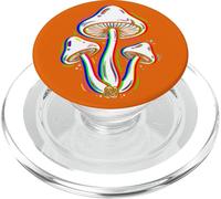 EDM Rave Outfits Festival Musique électronique Champignon Trippy PopSockets PopGrip pour MagSafe