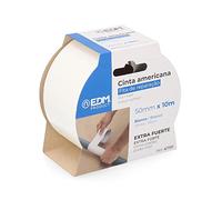 EDM Ruban multiusage américain 10 x 50 mm Blanc