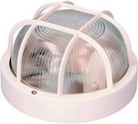 Edm Tarragona Rounded Ip54 E27 40w 18.5 Cm Applique murale Blanc Blanc One Size