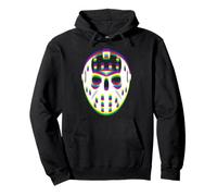 EDM Techno Masque Hockey Rave Masque Hockey Sweat à Capuche