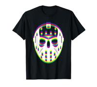 EDM Techno Masque Hockey Rave Masque Hockey T-Shirt