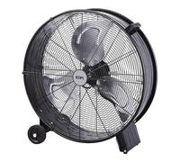 EDM Ventilateur de sol noir 180 W Ø 60 cm industriel