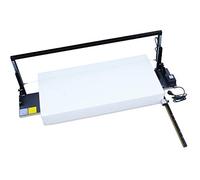 Edma 260155 Table de Découpe au Fil Chaud Horizontale pour Polystyrène, Blanc