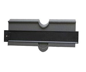 EDMA - Duplic Form - Copieur de Forme et Contour 250 x 45 mm - Gabarit de Jauge à Découpe - Mesurez Contours et Coins - Duplicateur - 088255 - Outil de Travaux de Qualité pour Professionnel