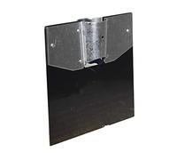 EDMA - Grattoir de Chantier Sans Manche 150 Mm - Lame en Acier Trempé - Excellente Rigidité - Applications au Sol - 090155 - Outillage à Main de Qualité pour Professionnel et Particulier